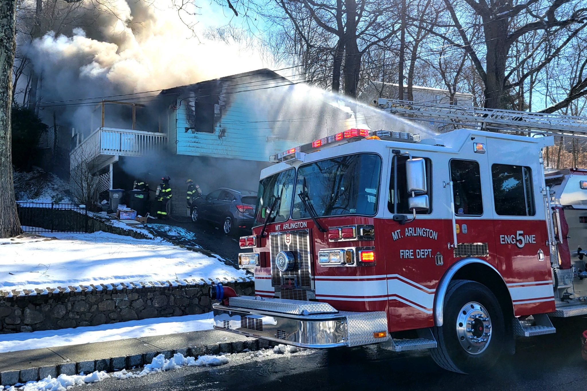 Budd Lake Assist Mount Arlington Fire. Budd Lake Fire Department