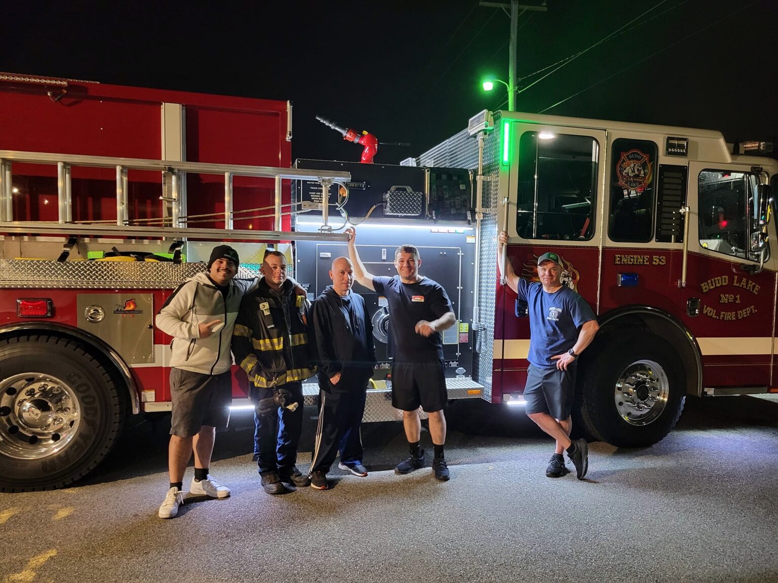 First Run for New 53 – Budd Lake Fire Department